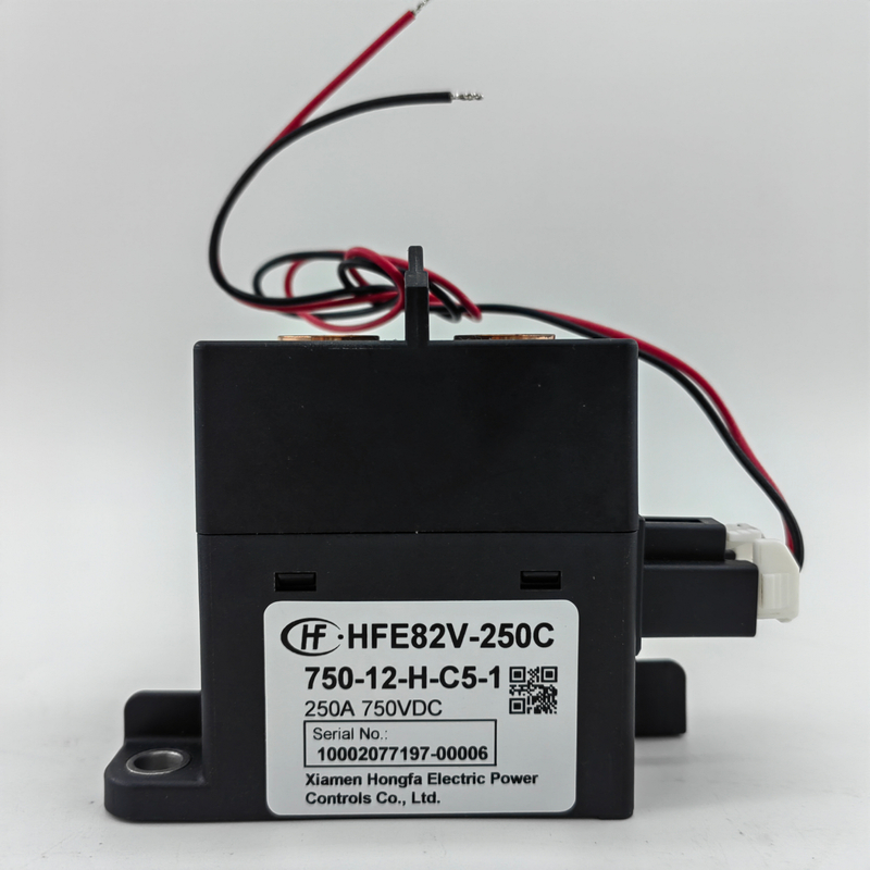 Hongfa DC-relais HFE82V-250C/XXX-XX-H-X5X-1-serie Schakelaars Spoelspanning 12/24 Vdc