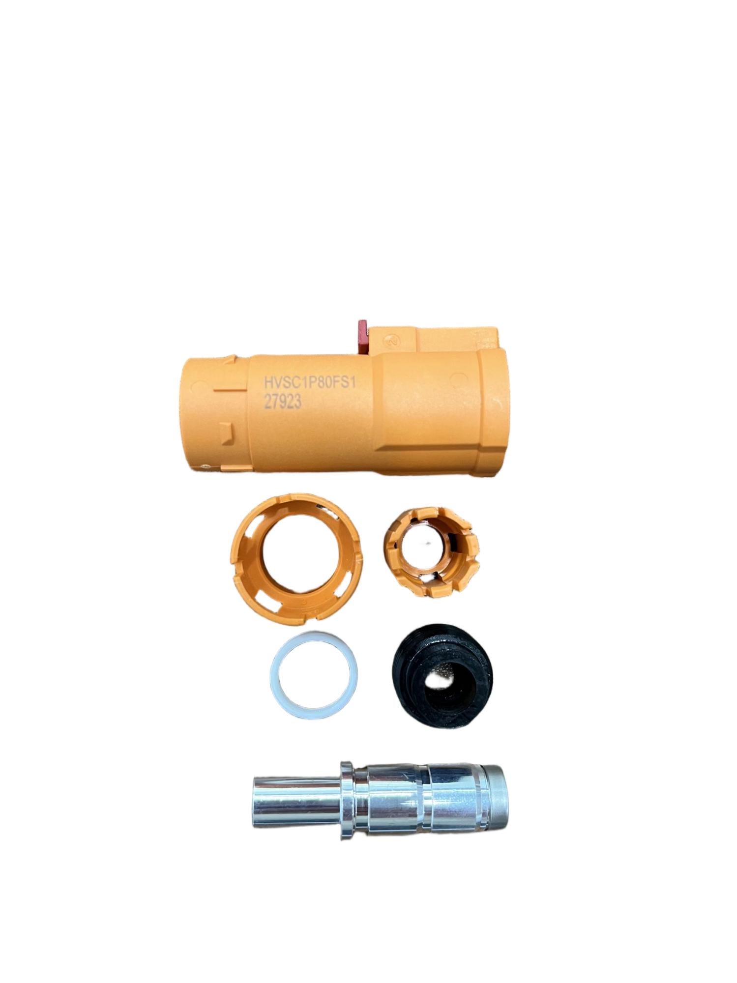 Amfenol HVC1P80 Hoogspannings-1000VDC-connectoren met HVIL