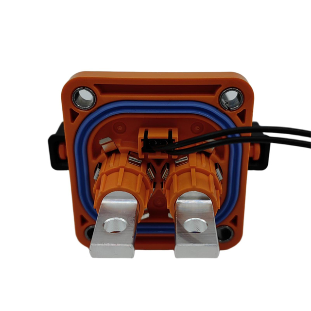 Amfenol HVC2P63MV Hoogspanning 800VDC EV-aansluitingen met HVIL