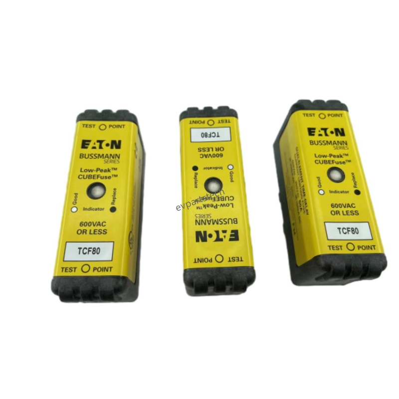 Bussmann Zekering CUBE Zekering 10A-100A Met Indicatie En Zonder Indicatie Tijdvertraging Klasse J DC Zekering 600Vdc