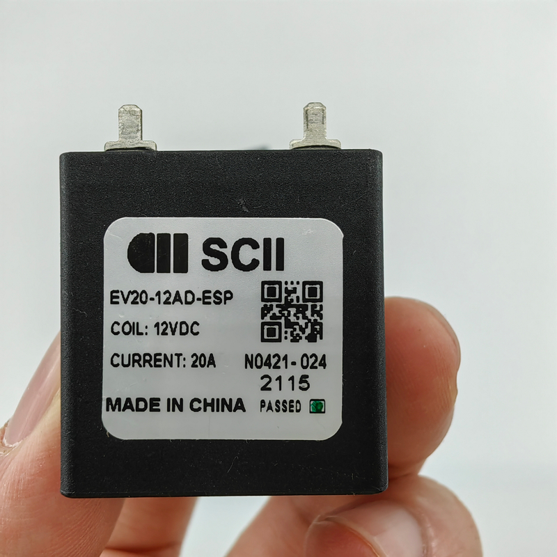 SCII EV20(-E)-serie DC-magneetschakelaar Belastingsspanning 750 VDC 20A Spoelspanning 12 VDC