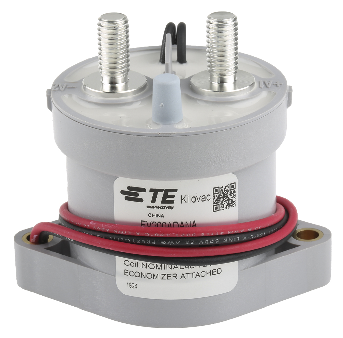 TE DC-schakelaars Contacten uit de EV200-serie, nominaal 500+ ampère, 12-900Vdc