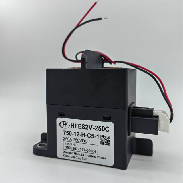 Hongfa DC-relais HFE82V-250C/XXX-XX-H-X5X-1-serie Schakelaars Spoelspanning 12/24 Vdc