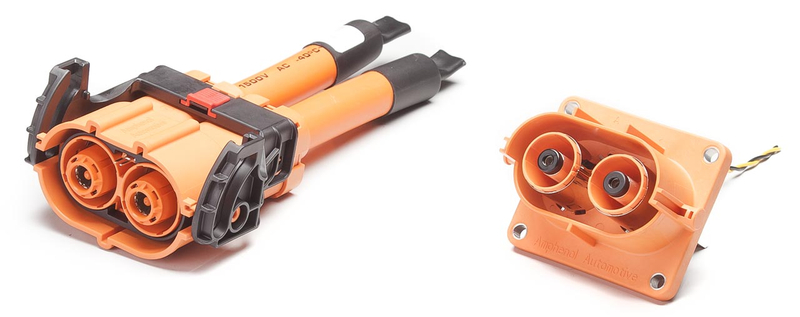 Amfenol HVC2P10 Hoogspannings-1000VDC-connectoren met HVIL