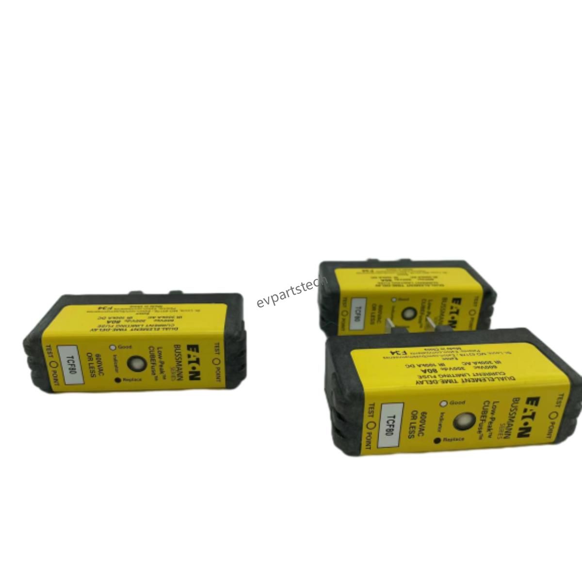 Bussmann Zekering CUBE Zekering 10A-100A Met Indicatie En Zonder Indicatie Tijdvertraging Klasse J DC Zekering 600Vdc