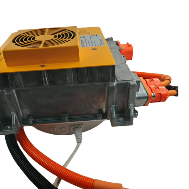 10KW KL610-96-80 96V 80A Ingebouwde lader Lucht-/vloeistofkoeling IP67 met CAN-bus / Inschakelen