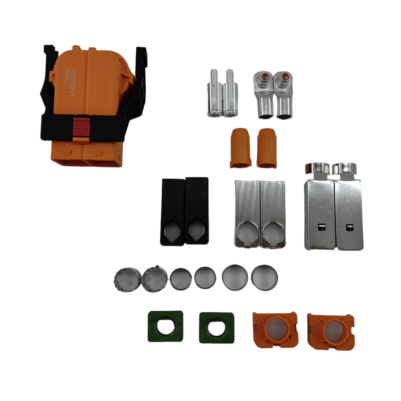 Amfenol HVC2P80 Hoogspanning 800VDC EV-connectoren met HVIL