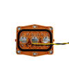 Amfenol HVC3P80MV 3-polige hoogspanning 800VDC EV-connectoraansluiting die HVC3P80FS koppelt met HVIL