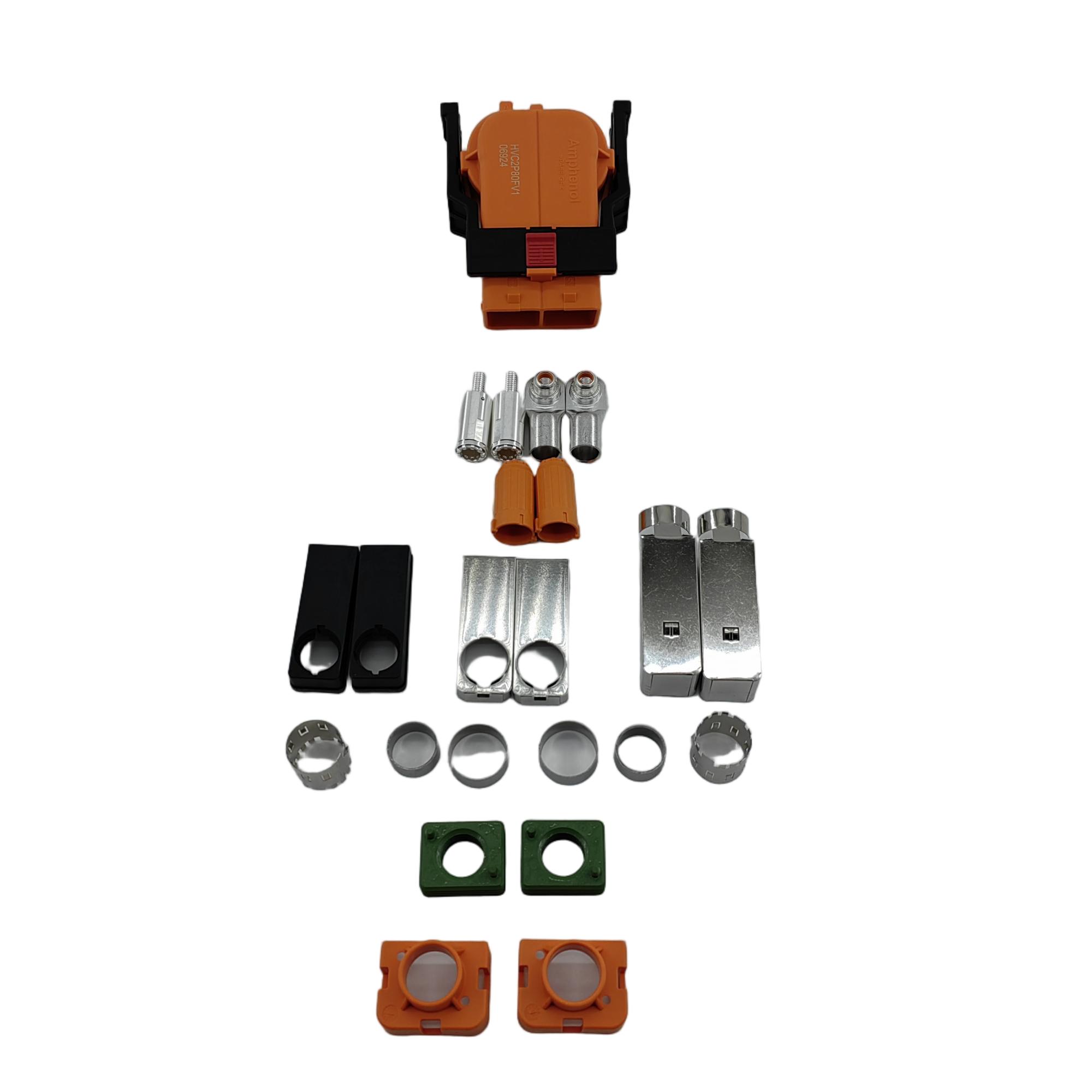 Amfenol HVC2P80MV Hoogspanning 800VDC EV-aansluitingen met HVIL