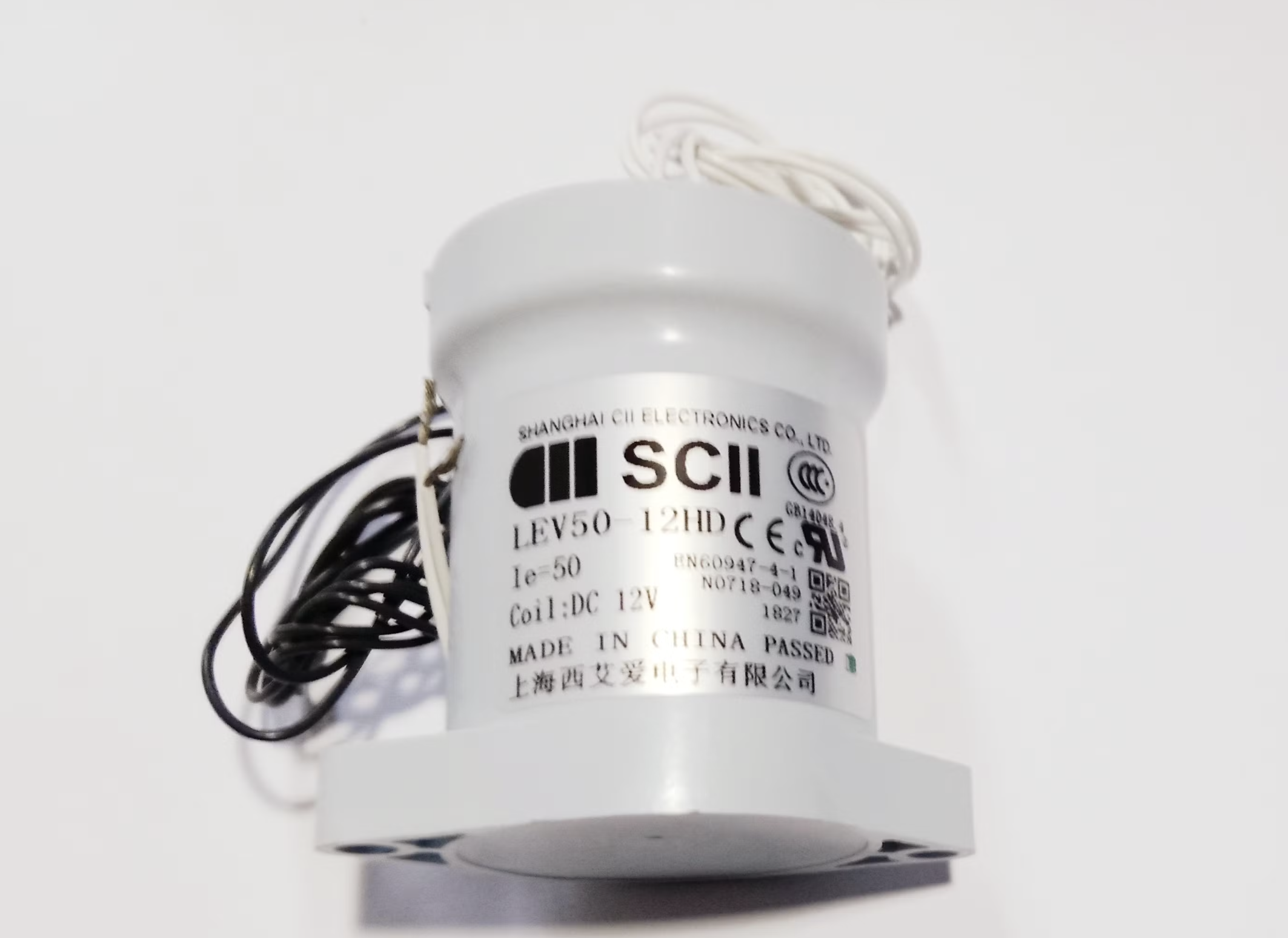 SCII LEV50-serie DC-schakelaar Belastingsspanning 1000 VDC 50A Spoelspanning 9-36 VDC