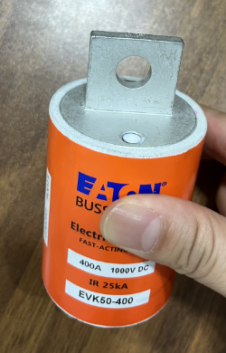 EVKR50-serie 1000VDC 350A tot 400A HV EV-zekering