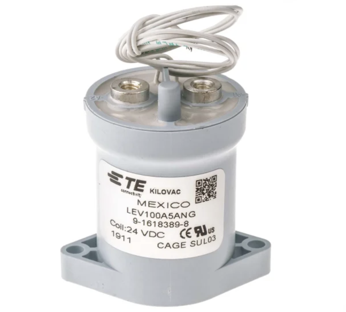 TE DC-schakelaars LEV100-serie Contacten Nominaal 900Vdc 100A spoel 12V 24V 48V