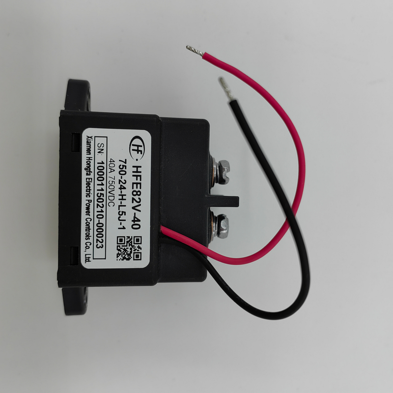 Hongfa DC-relais HFE82V-40 Vermogen 450/750 Vdc Spoel 12/24 Vdc