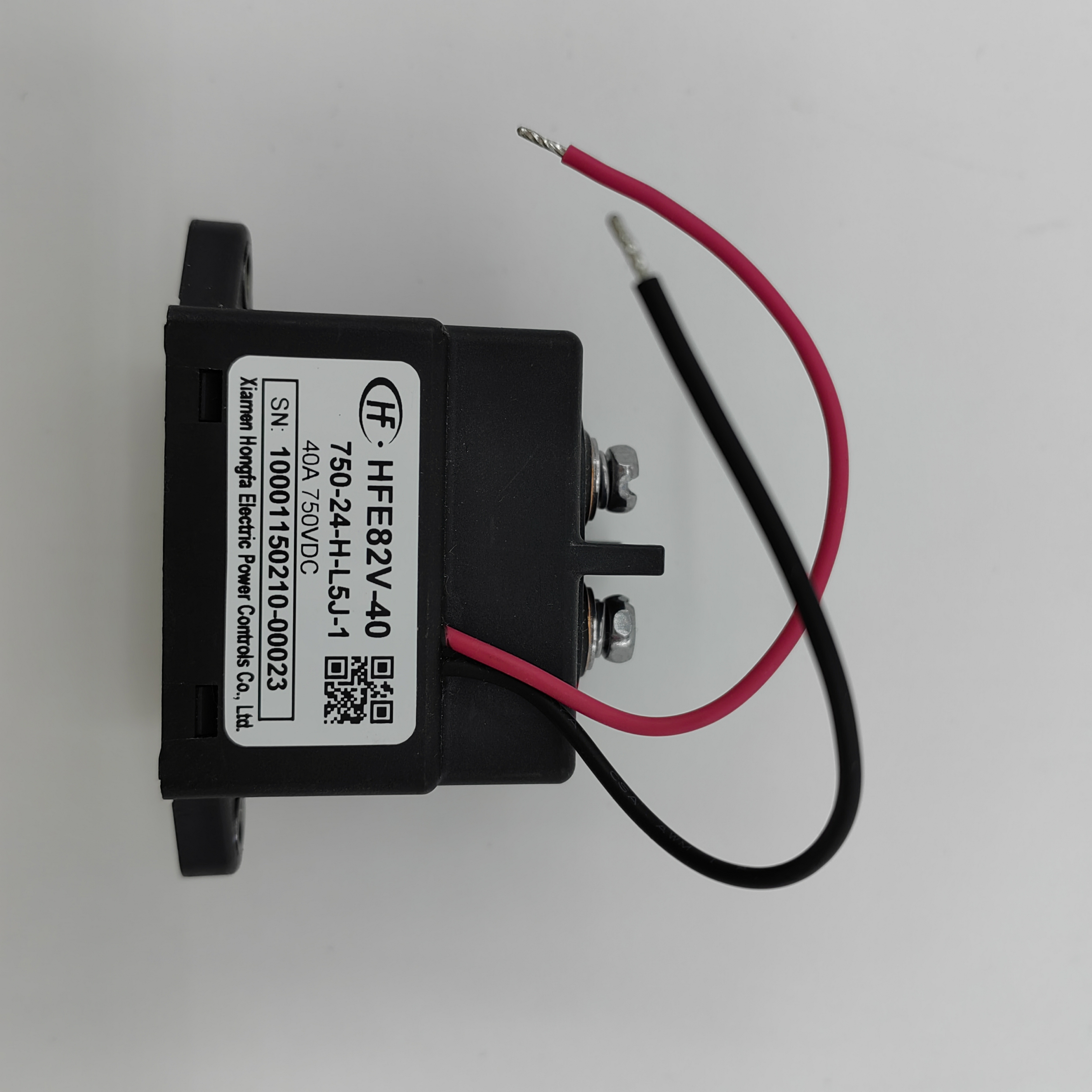 Hongfa DC-relais HFE82V-40 Vermogen 450/750 Vdc Spoel 12/24 Vdc