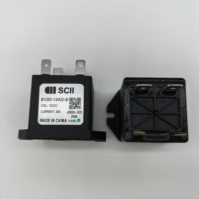 SCII EV20(-E)-serie DC-magneetschakelaar Belastingsspanning 750 VDC 20A Spoelspanning 12 VDC