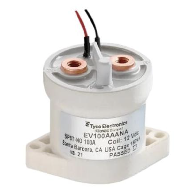 TE DC-magneetschakelaars EV100-serie 600Vdc 100A 9-36Vdc