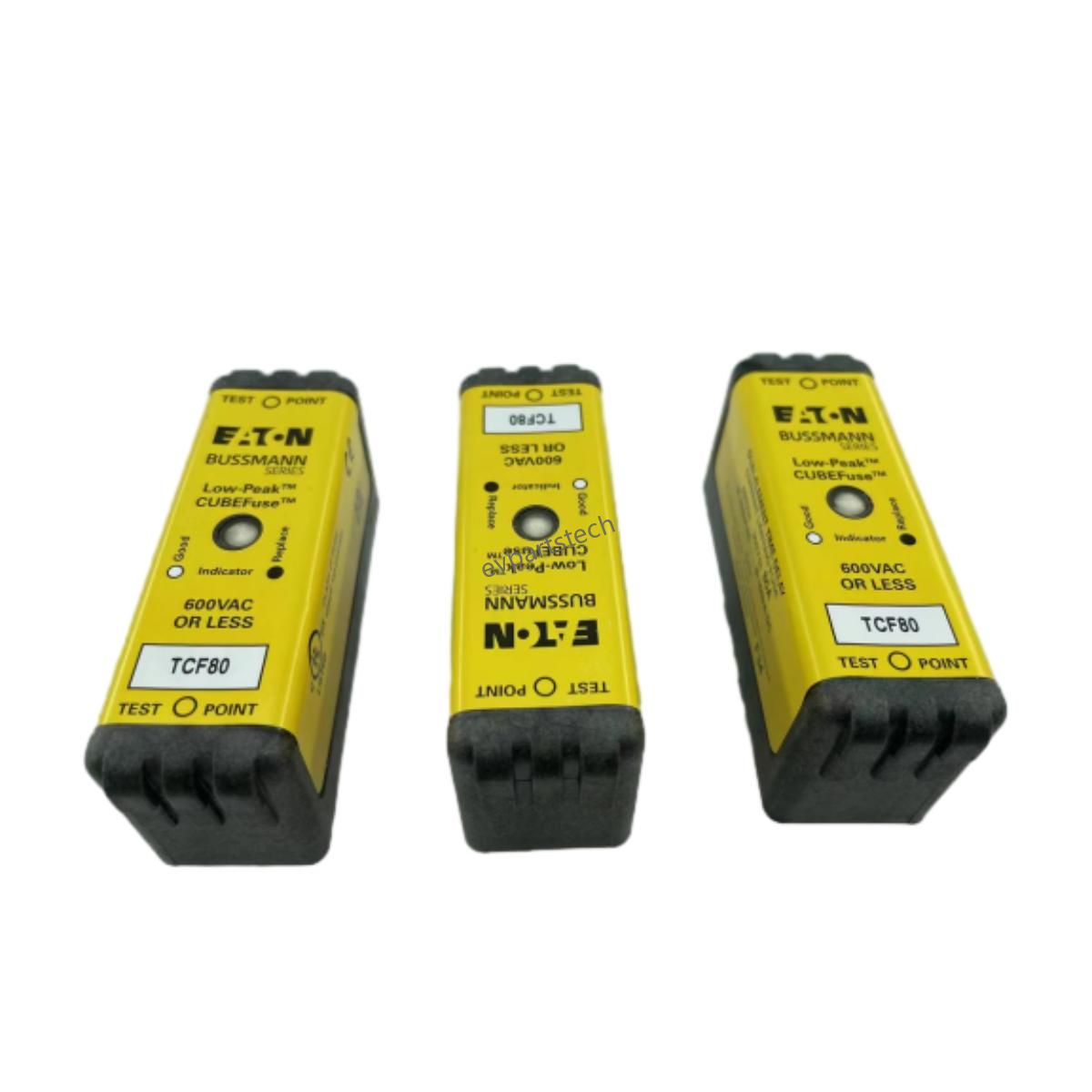 Bussmann Zekering CUBE Zekering 10A-100A Met Indicatie En Zonder Indicatie Tijdvertraging Klasse J DC Zekering 600Vdc